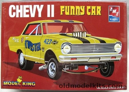 AMT 1/25 Chevy II Funny Car 'Twister', 21589P plastic model kit